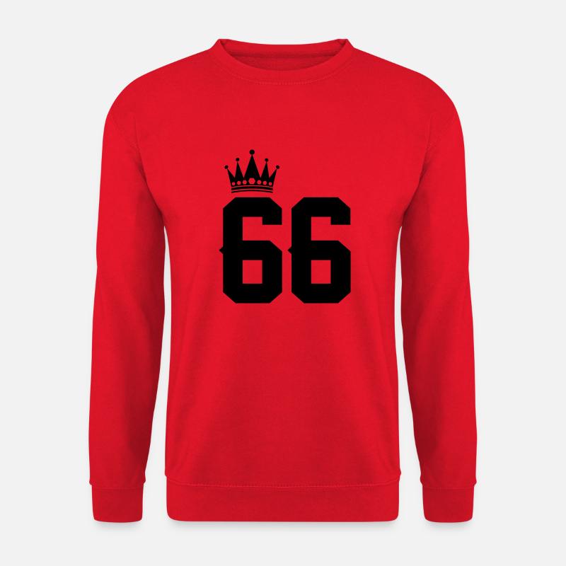 66 - Unisex Sweatshirt - red