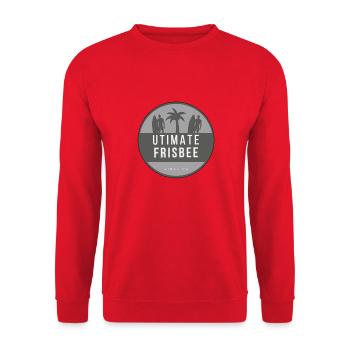 Ulti Beach 10 - Unisex Sweatshirt - red - Front - Alina (178cm) & Michal (187cm)