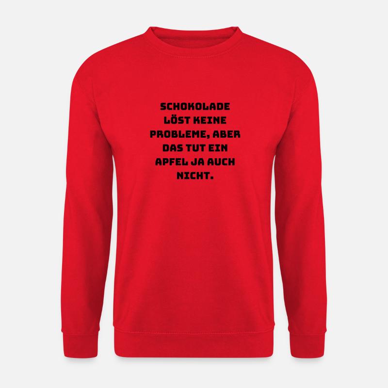 SCHOKOLADE - Unisex Pullover - Rot