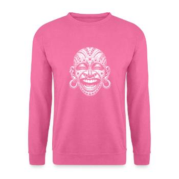 Mask - Unisex Sweatshirt - pink - Front