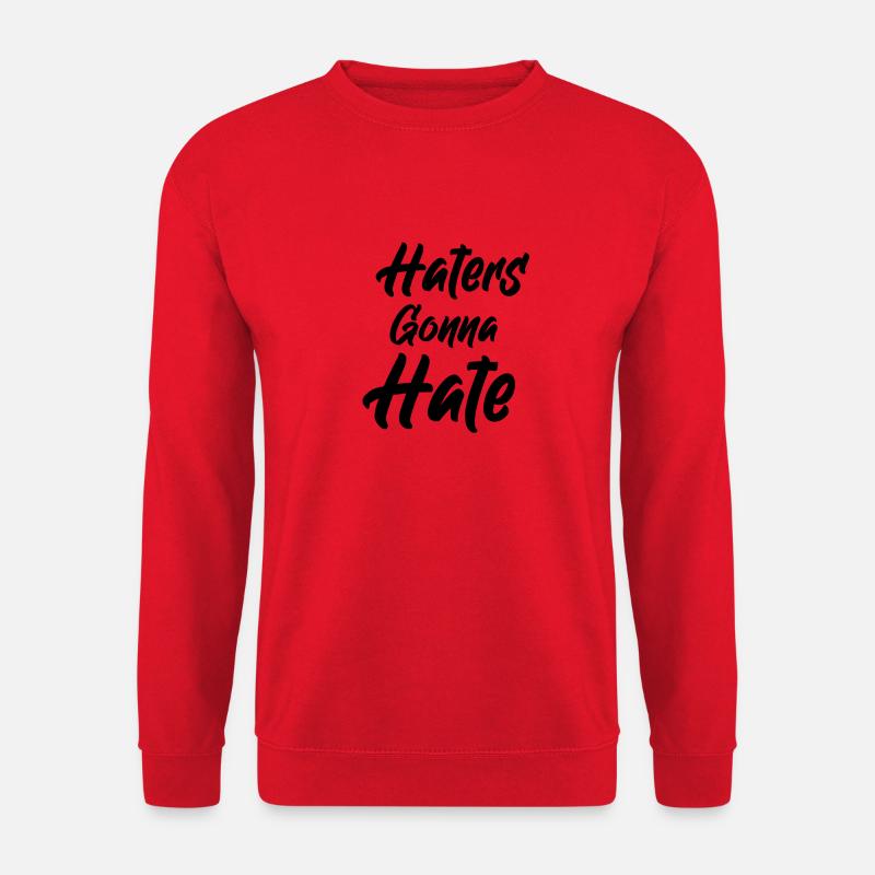Hass - Unisex Pullover - Rot