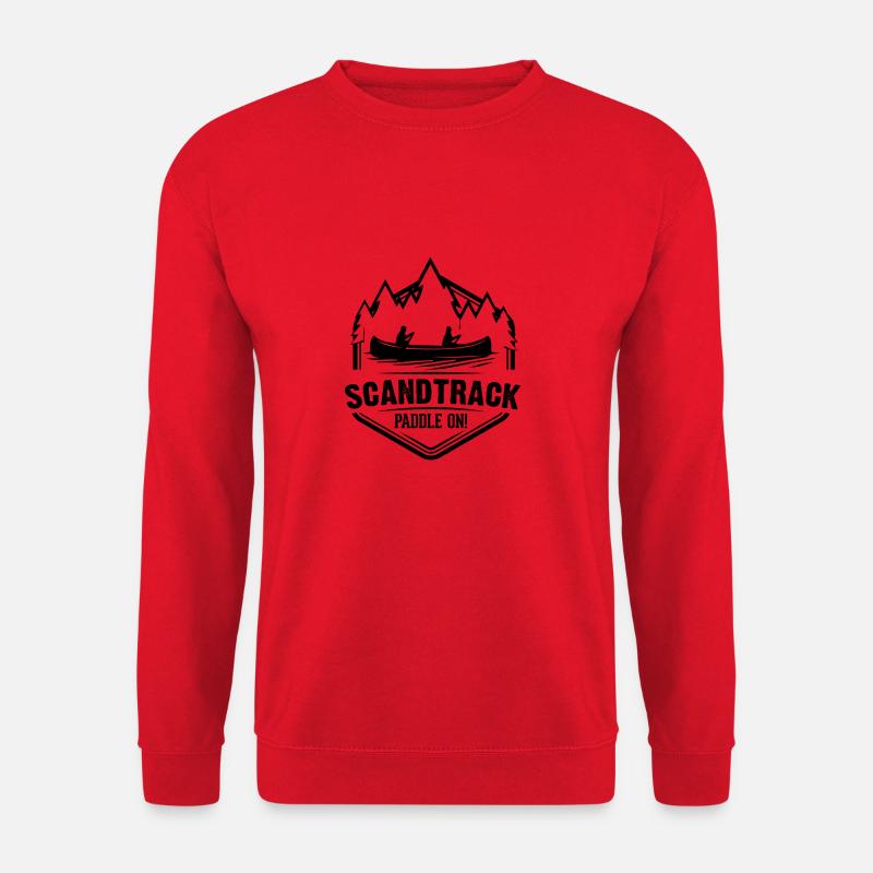 scnadtrack Paddle on - Unisex Pullover - Rot