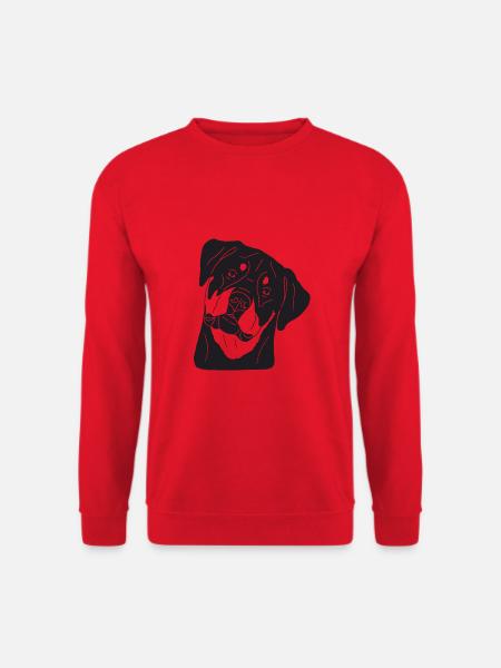 Rottweiler - Unisex Pullover - Rot