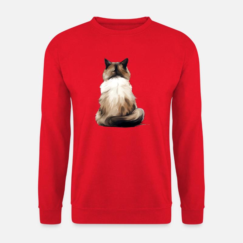 Burman - Unisex Sweatshirt - red