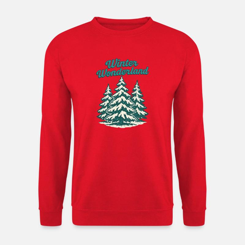 Winter Wonderland - Unisex Pullover - Rot