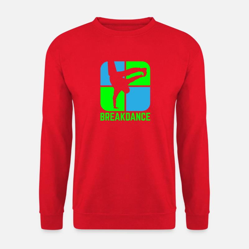 Breakdancing - Unisex Sweatshirt - red