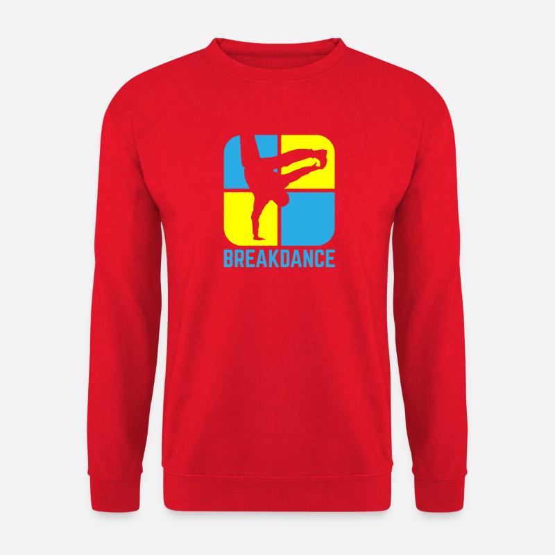 Breakdance - Unisex Pullover - Rot
