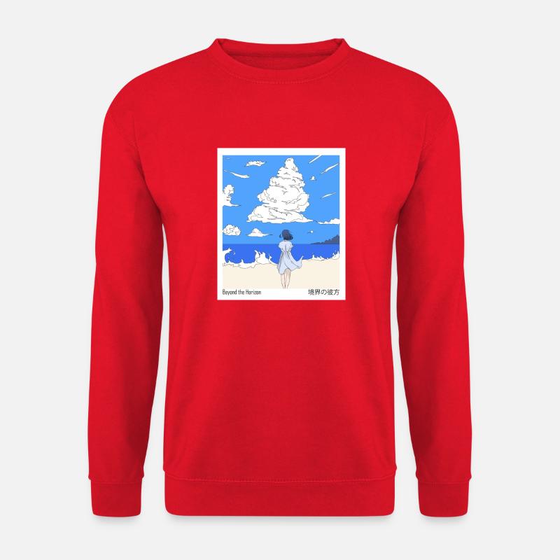 Beyond the Horizon - Unisex Pullover - Rot