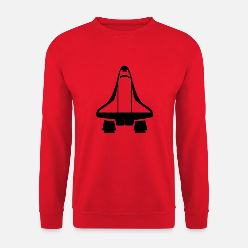 raumfahrt_01 - Unisex Pullover - Rot