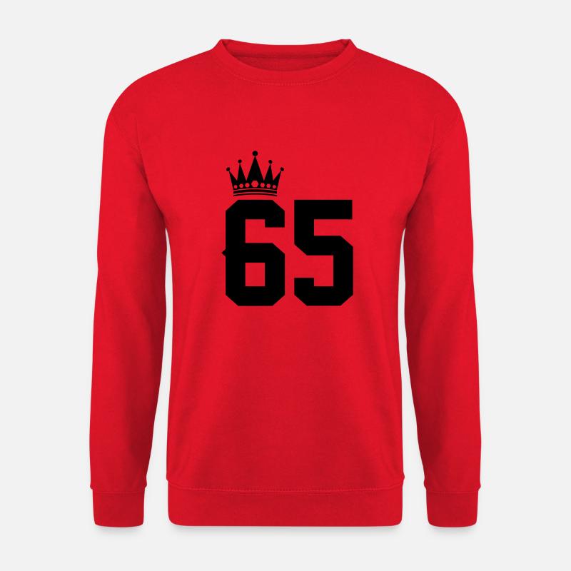 65 - Unisex Pullover - Rot