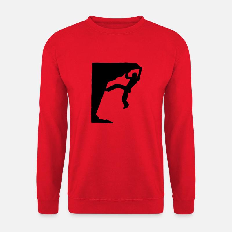 climbing - Unisex Pullover - Rot