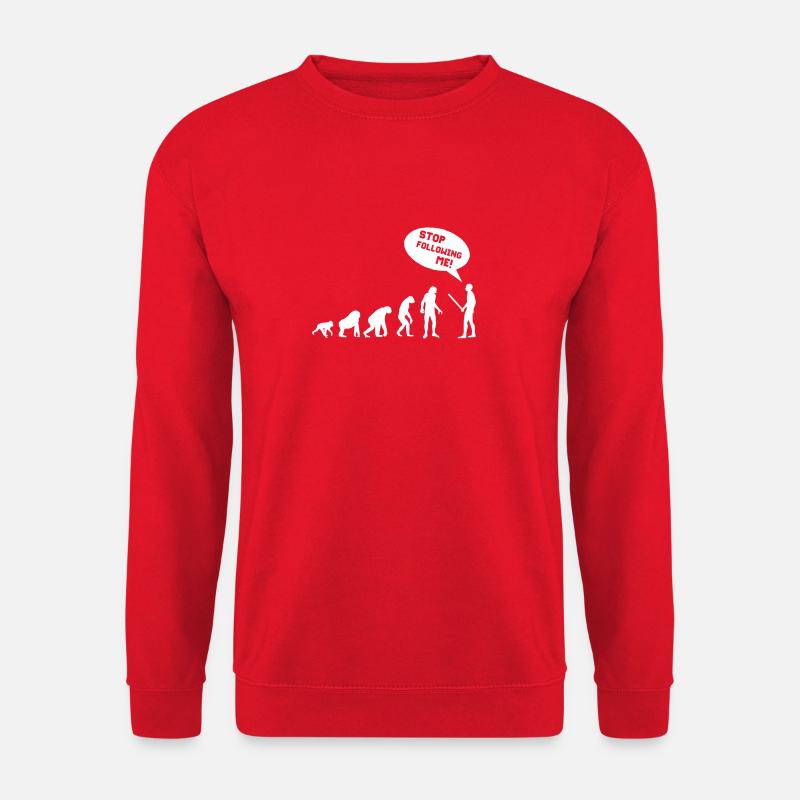 EVOLUTION - Unisex Sweatshirt - red