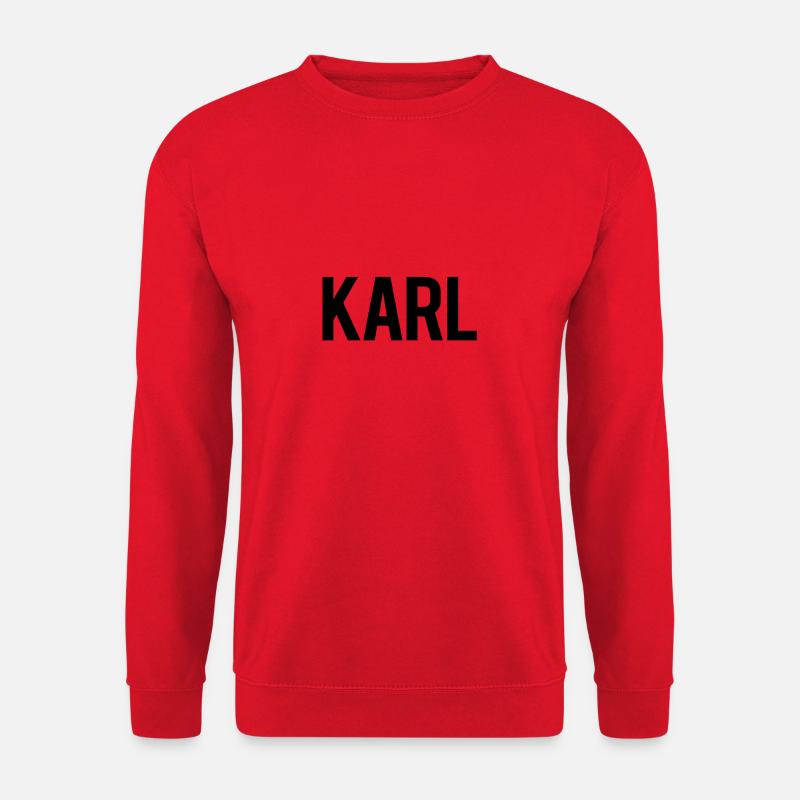 Karl - Unisex Pullover - Rot