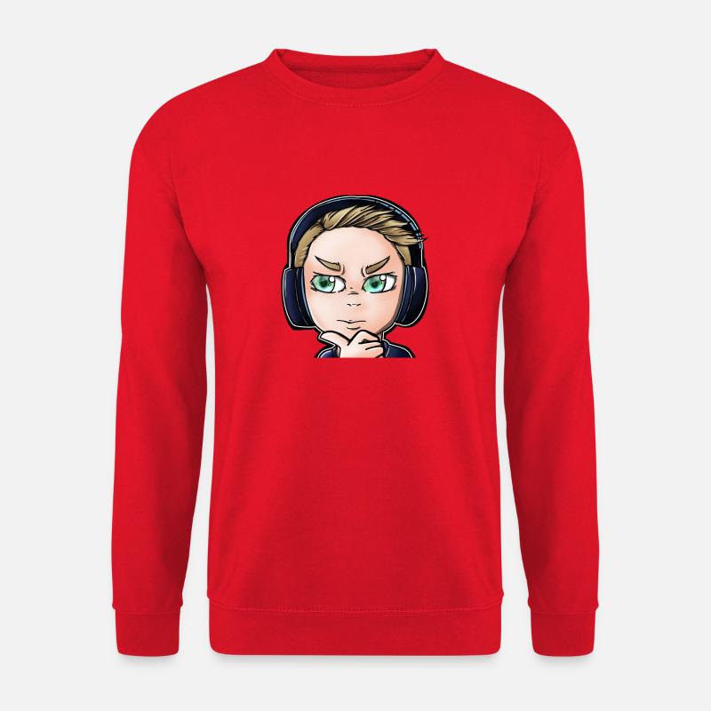 Nachdenklich - Unisex Pullover - Rot