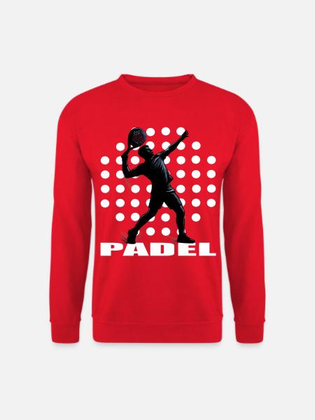 Padel - Unisex Pullover - Rot