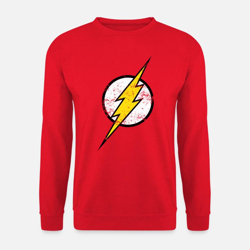 DC Comics Justice League Flash Logo - Unisex Pullover - Rot