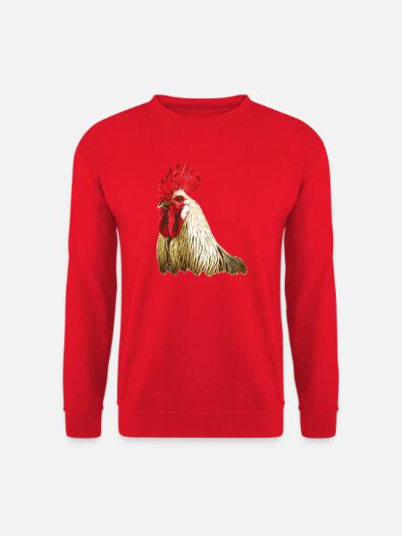 Hahn - Unisex Pullover - Rot
