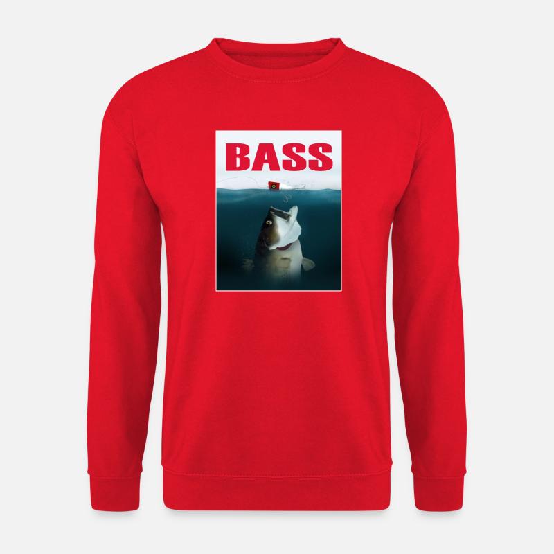 Wolfsbarsch kehrt zurück - Unisex Pullover - Rot