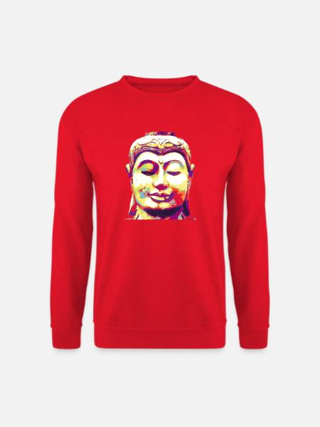 Buddha - Unisex Pullover - Rot