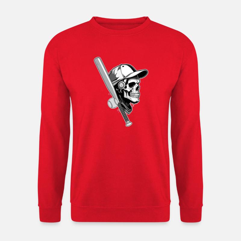 BASEBALL-HACKFLEISCH - Unisex Pullover - Rot