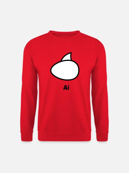 AI - Unisex Sweatshirt - red