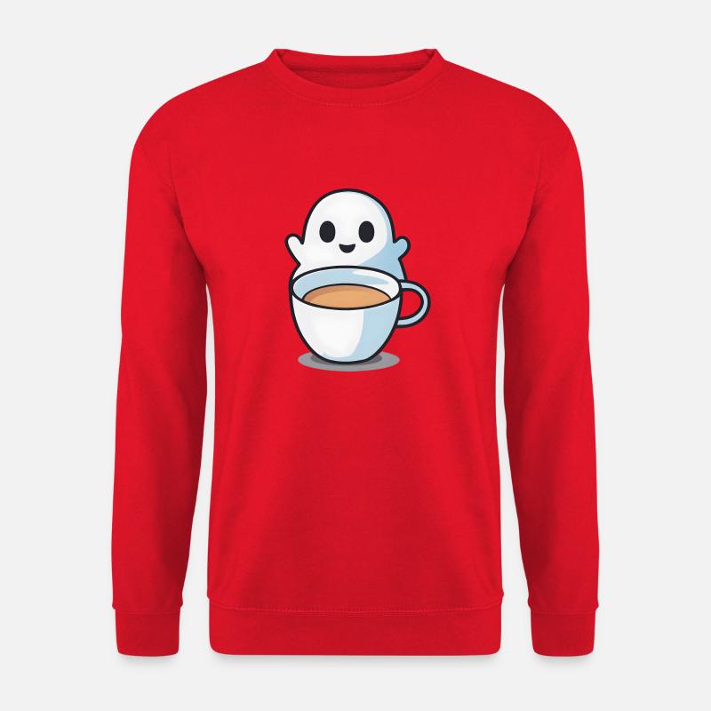 Kaffee Geist - Unisex Pullover - Rot