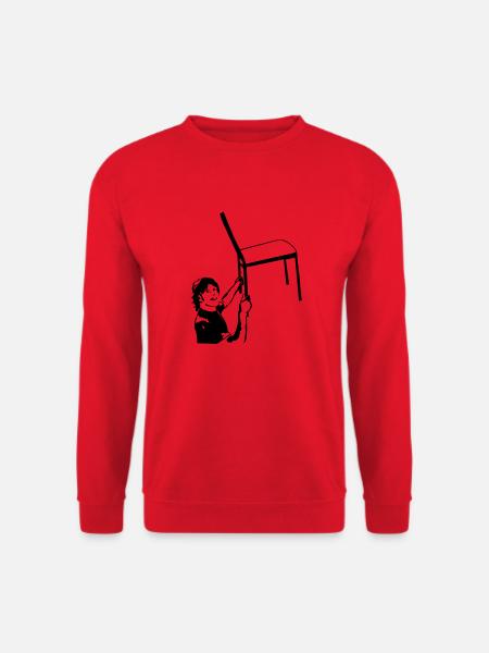 Stuhltanz - Schatzi schenk mir ein Foto - Unisex Pullover - Rot