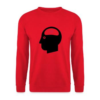 Hang on to a dream - Unisex Pullover - Rot - Vorne - Alina (178cm) & Michal (187cm)