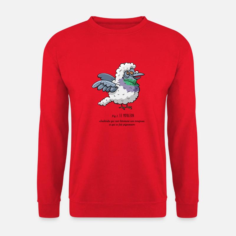 Der Mougeon - Unisex Pullover - Rot