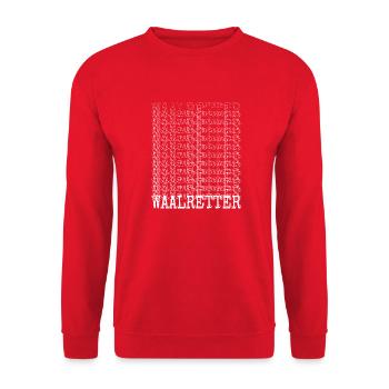 frauen säugetier geburtstagsgeschenk - Unisex Pullover - Rot - Vorne - Alina (178cm) & Michal (187cm)