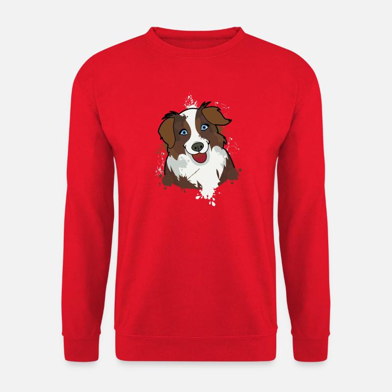 Australian Shepherd - Unisex Pullover - Rot