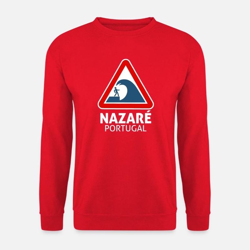 Nazaré (dunkel) - Unisex Pullover - Rot