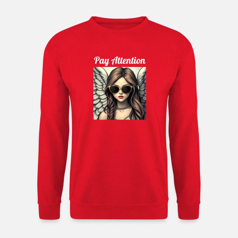 CAUTION - Unisex Sweatshirt - red