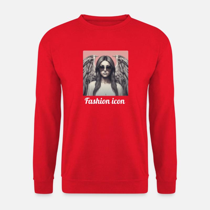 Mode-Ikone - Unisex Pullover - Rot