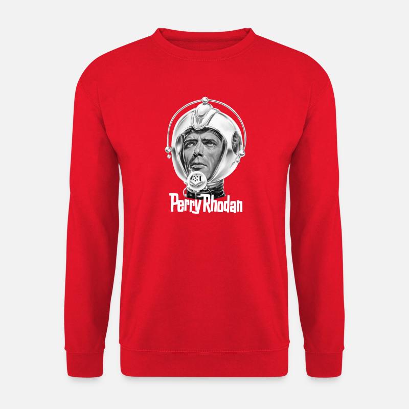 PERRY RHODAN Kopf - Unisex Pullover - Rot