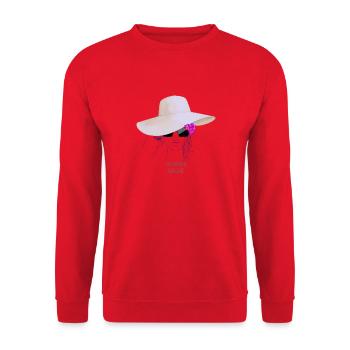 Summer M U S E. Your summer. Your style. - Unisex Sweatshirt - red - Front - Alina (178cm) & Michal (187cm)