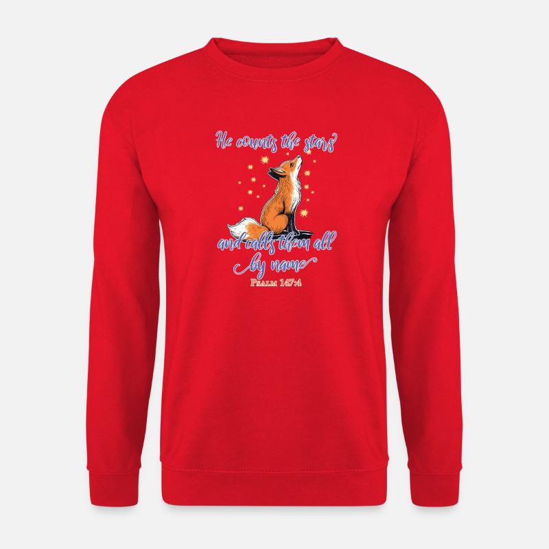 Fuchs Christlich - Unisex Pullover - Rot