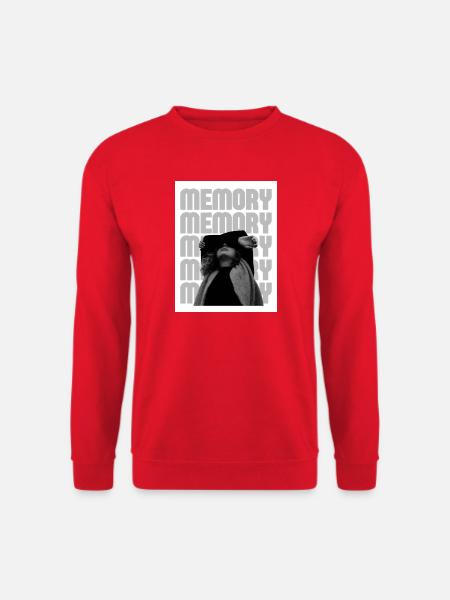 Erinnerung in den Schatten - Unisex Pullover - Rot