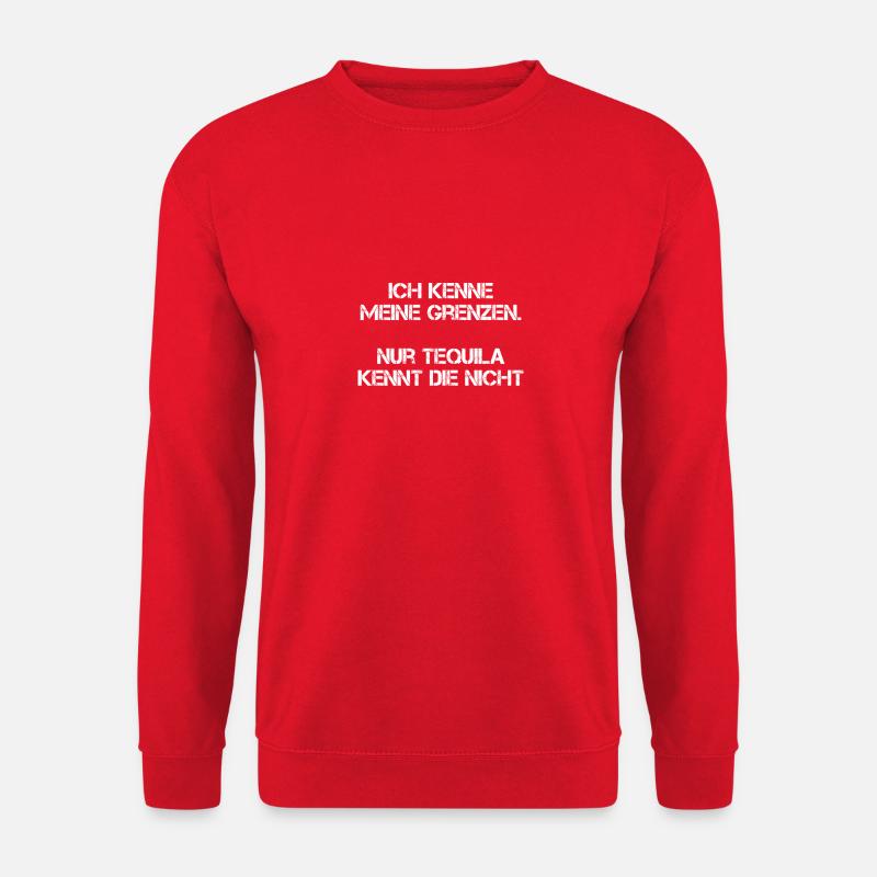 Tequila kennt keine Grenzen - Unisex Pullover - Rot