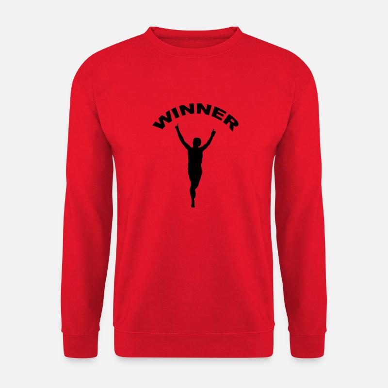winner runner - Unisex Sweatshirt - red