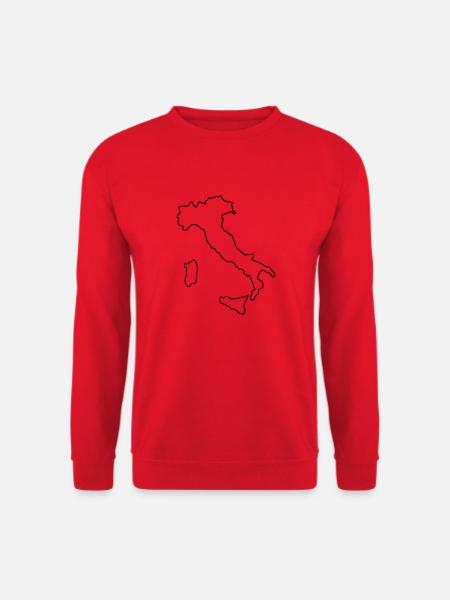 Italia - Outline - Unisex Sweatshirt - red