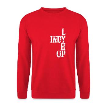 Lindy hop dance T-shirt - Unisex Pullover - Rot - Vorne - Alina (178cm) & Michal (187cm)