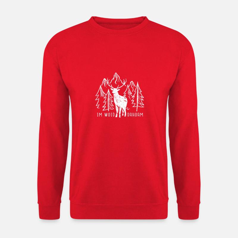 At WOID DAHOAM - Unisex Sweatshirt - red