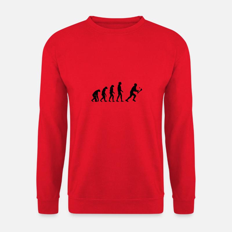 Evolution of Hurling - Unisex Sweatshirt - red