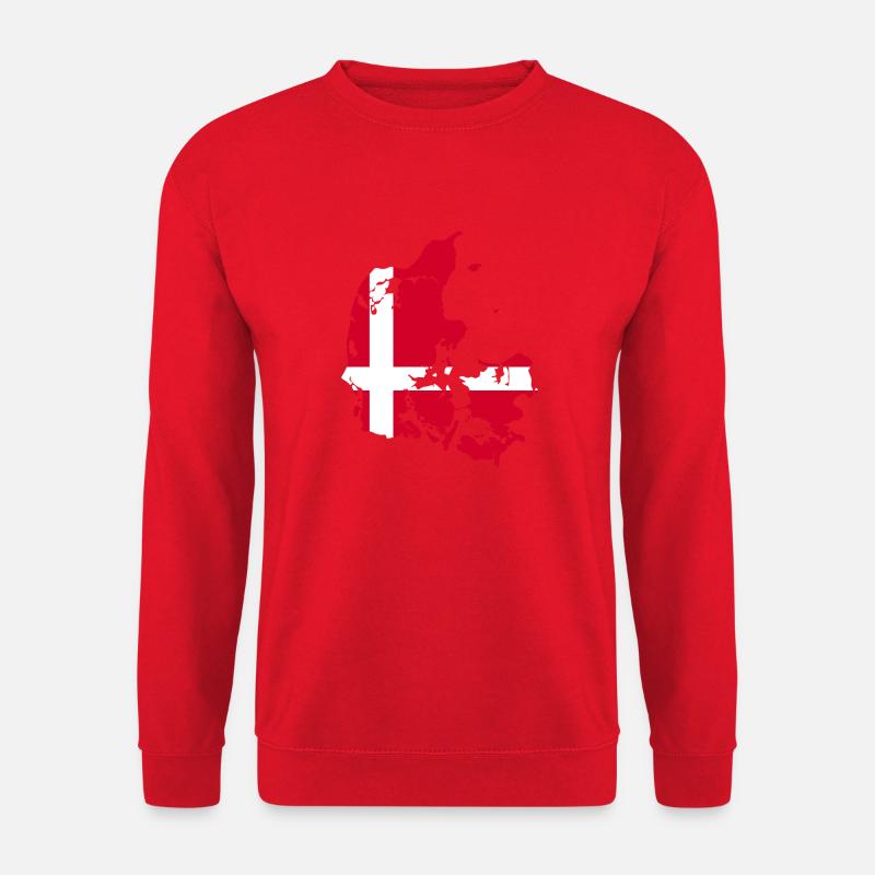 Don Danemark Nord disant - Sweat-shirt Unisexe - rouge