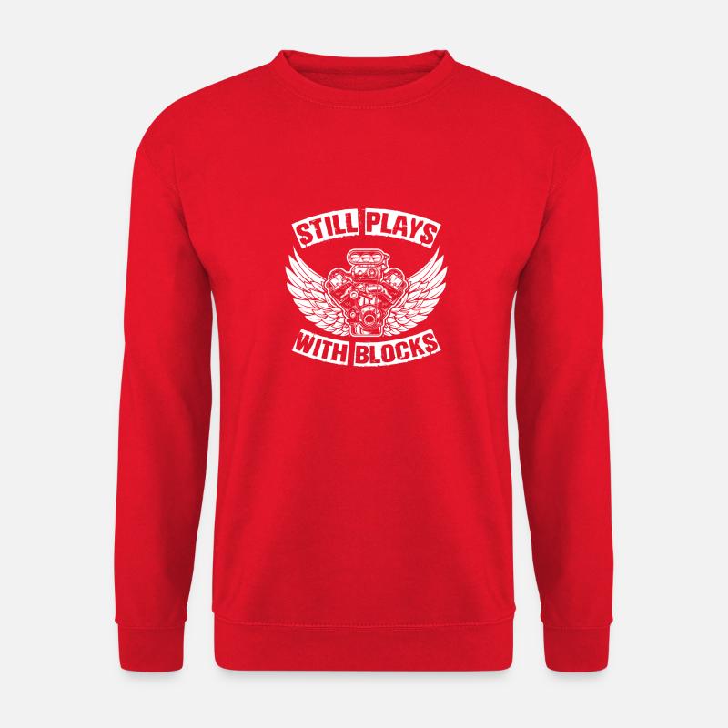Big Blocks - Unisex Pullover - Rot