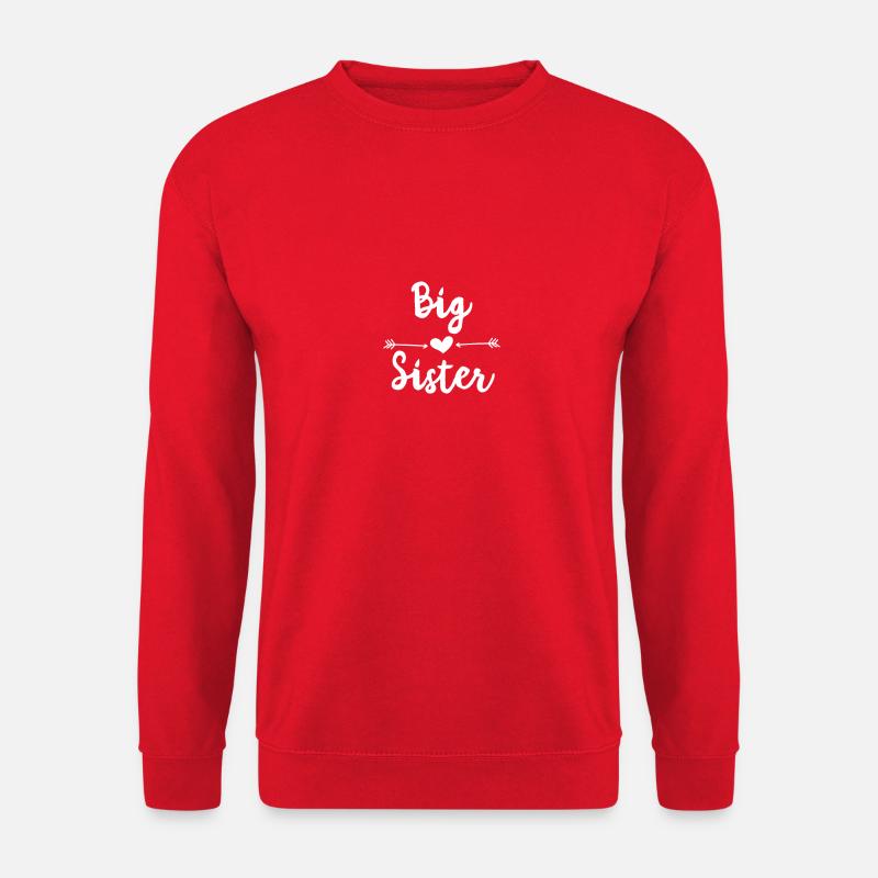 Große Schwester - Unisex Pullover - Rot