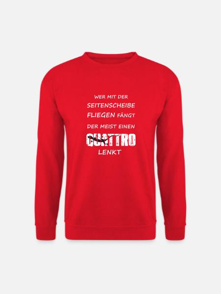 Quattro Fliegen fangen - Unisex Pullover - Rot