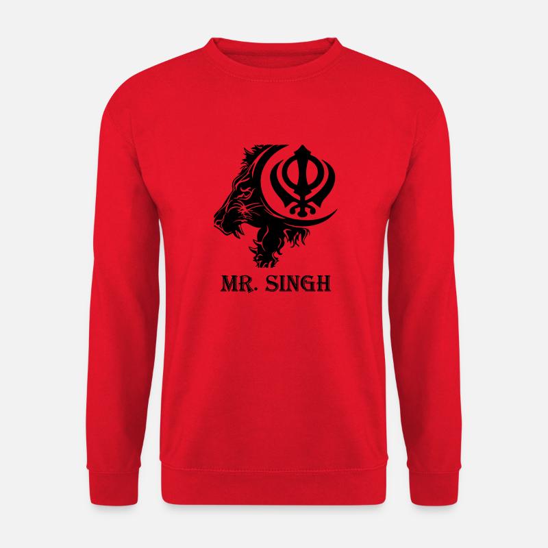mr. singh - Unisex Sweatshirt - red