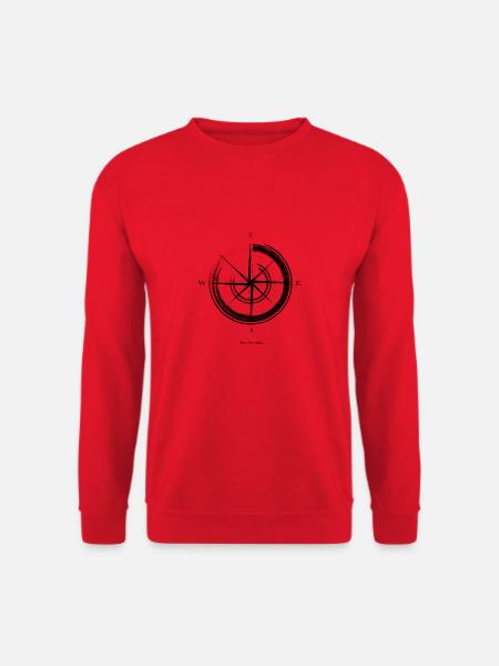 Kompas - Unisex Pullover - Rot